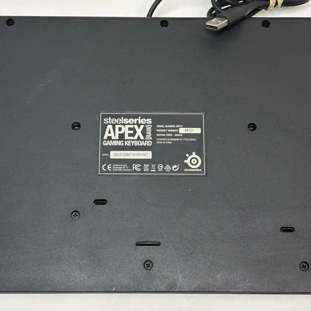 SteelSeries Apex [RAW] 64121 Wired Keyboard Gaming Keyboard USED